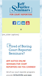 Mobile Screenshot of courtreportersceus.com